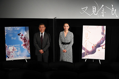 《又見(jiàn)奈良》監制河瀨直美（右）和主演國村隼（左）.jpg